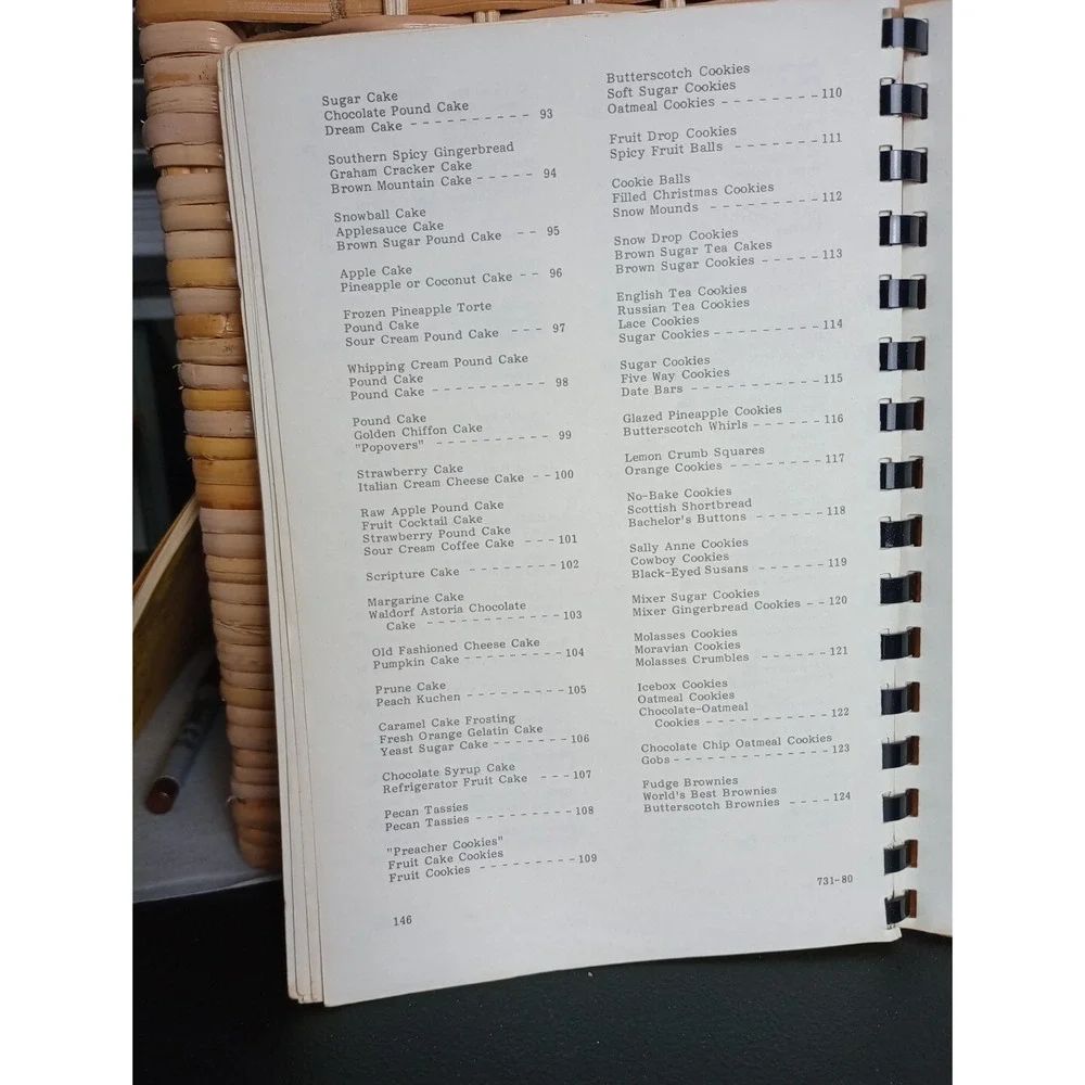 Fraternity Church Of The Brethren Winston-Salem, NC Cookbook Spiral 1980 Dunkers